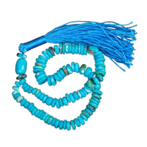 Certified Nishabur Feroza Prayer Beads – Sky Hued Tasbeeh, 101 Stones