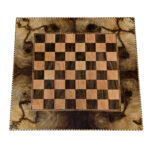 Doppelspielbrett in Knoten-Walnuss – Langlebiges, elegantes Backgammon & Schach – Bild 2