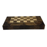 Doppelspiel-Walnuss Backgammon & Schachbrett – Handgefertigter Luxus, 70cm Edition – Bild 7