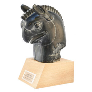 Eagle Homa Fragment – Achaemenid Column Top Sculpture from Persepolis