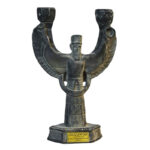 Farvahar Candle Holder – Winged Emblem Sculpture with Ancient Persian Symbolism