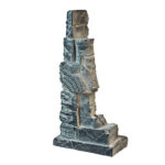 Broken Lion of Persepolis – Resin Figurine of Mythic Hybrid Guardian Symbol