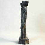 Farvahar Candle Holder – Winged Emblem Sculpture with Ancient Persian Symbolism - Image 3