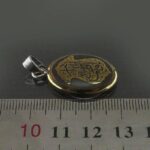 Hadid Necklace Medal with “Ya Fatemeh Al-Zahra” Engraving - Image 5