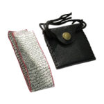 Imam Jawad Hirz in Natural Leather Pouch – Deer Skin, Sacred & Authentic