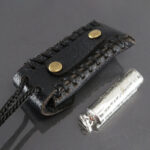 Imam Jawad Hirz in Silver Scroll Tube – Leather Case, Ritual-Prepared & Authentic - Image 4