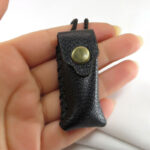 Imam Jawad Hirz in Silver Scroll Tube – Leather Case, Ritual-Prepared & Authentic - Image 2