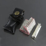 Imam Jawad Hirz in Silver Scroll Tube – Leather Case, Ritual-Prepared & Authentic - Image 6