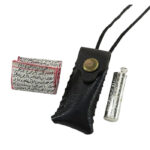 Imam Jawad Hirz in Silver Scroll Tube – Leather Case, Ritual-Prepared & Authentic