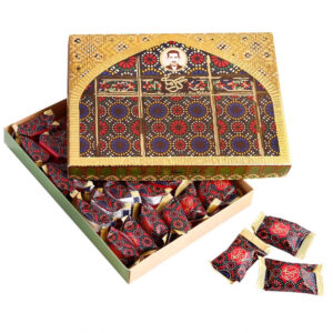 Kermani Pistachio Gaz – 450g Bite-Sized Nougat with 38% Premium Pistachios