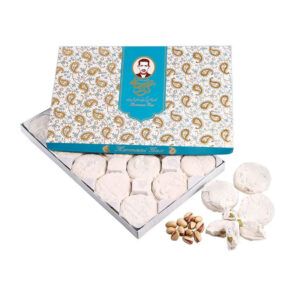 Kermani Pistachio Nougat – 450g Premium Persian Gaz with 28% Pistachio