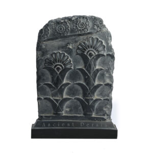 Lotus Flower Motif Sculpture – Achaemenid Symbol from Persepolis Relief