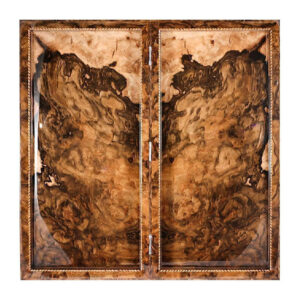 Luxury Root-Walnut Backgammon – Sanandaj Edition Crafted from Irreplicable Material
