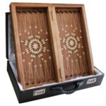 Pasargadae Backgammon Edition – Handcrafted Walnut Board, Ancient Persian Motifs