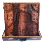 Pasargadae Walnut Backgammon – Hand-Carved Homage to Ancient Persian Grandeur