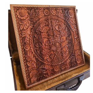Persian Backgammon in Golestan Style – Elegant Carving with Playful Charm