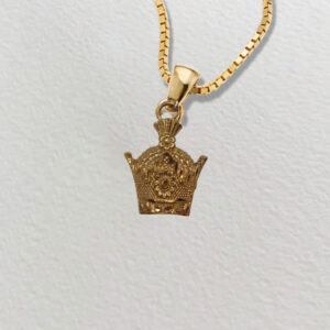 Persian Pahlavi Crown Necklace – Symbol of Monarchy & Eleganc