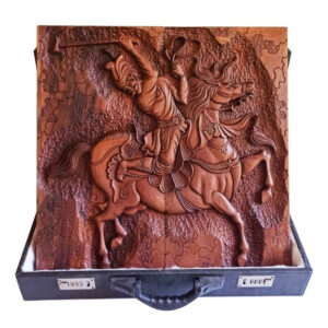 Polo Legacy Masterwork Backgammon – Hand-Carved Walnut Royal Heritage