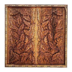 Premium Oak Relief Backgammon – Walnut Craft by Master Pour Hakim