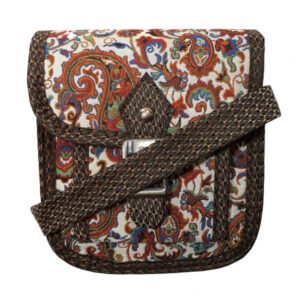 Seven-Color Termeh Shoulder Bag – Polyester Satchel for Everyday & Formal Use