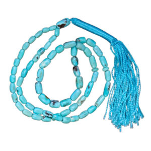 Shajari Turquoise Misbsha with 101 Prayer Beads – 12.74g, Certified Origin