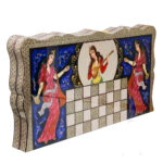Shiraz Khatam Lotus Set – Übergroßes Doppelspielbrett mit Premium-Zubehör – Bild 4