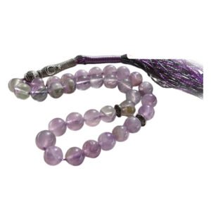 Soft Hue Amethyst Prayer Beads – 33 Authentic Beads, Soft Shine