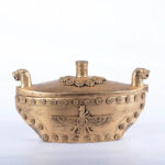 Winged Sun Candy Bowl – Inspired by Faravahar & Ancient Persian Iconography - Image 2