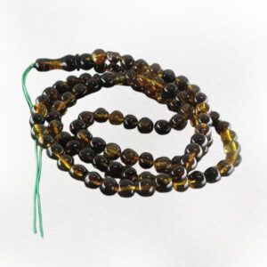101-Bead Russian Amber Tasbih Prayer Beads – Certified Natural & Rare