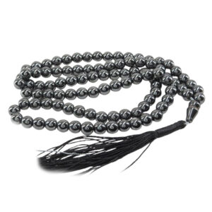 101 Round-Cut Beads Hadid Prayer Tasbih – Heavyweight, Certified Authentic