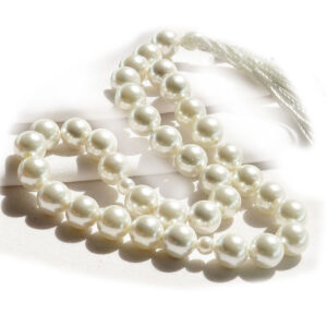 33 Bead Synthetic Pearl Prayer Misbaha – Authentic Look, Compact & Graceful