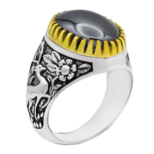 Hadid Silver Ring – Ya Zamen Aho Design + Custom Engraving