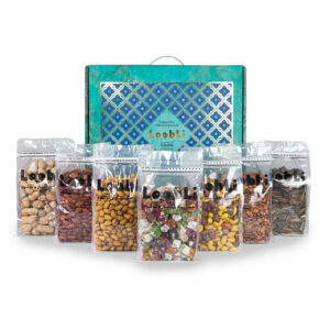 Lobleh Tavrij Gift Box – Mixed Nuts & Sweet Lokum Collection