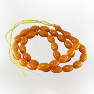 Powdery Amber 33 Beads Misbaha – Lightweight, Spiritual & Refined