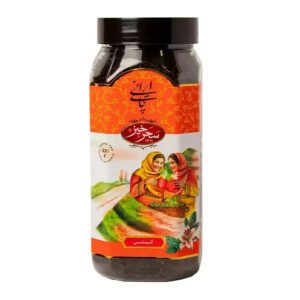 Saharkhiz Fire-Cured Black Tea – 200g, Pure Leaves, No Artificial Flavora