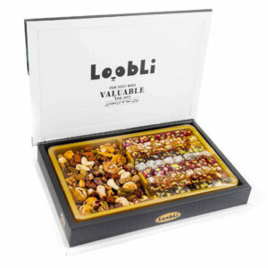 Shahpasand Royal Gift Box – 680g Lokum & 300g Luxury Mixed Nuts