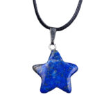 Star-Shaped Lapis Lazuli Necklace – Custom Chain & Healing Energy