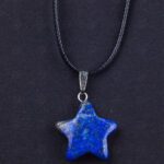 Star-Shaped Lapis Lazuli Necklace – Custom Chain & Healing Energy - Image 4