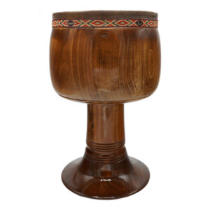 Mahan Shirani Tombak – 28cm Stave Body with Camel Skin Head
