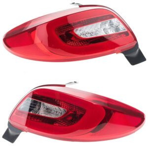 Peugeot 206 207 LED Tail Lights Modern Tubular Light Bar Style
