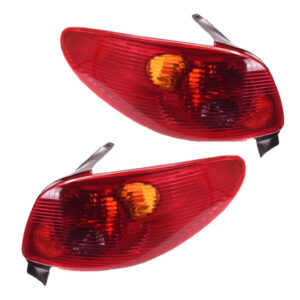 Peugeot 206 Classic Tail Light Assembly OE-Style Standard Pair