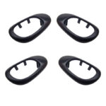 Peugeot 206 Inner Door Handle Trim Bezel OE-Style Finish 4-Piece Set