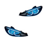 Peugeot 206 Multi-Color Headlights | RGB DRL Projector Upgrade LHD - Image 5