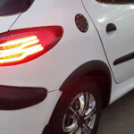 Peugeot 206/207 RC Sport Fuel Filler Door Upgrade (Chrome/Black) - Image 4