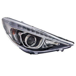 Peugeot 207 Front Headlight Assembly — IKCO Crouse Style, Direct Fit LED Upgrade