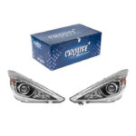 Peugeot 207 i Bi-LED Front Headlights | DRL Upgrade LHD - Image 3