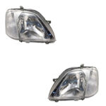 Renault Logan L90 Headlight Assembly OE-Style Replacement Pair