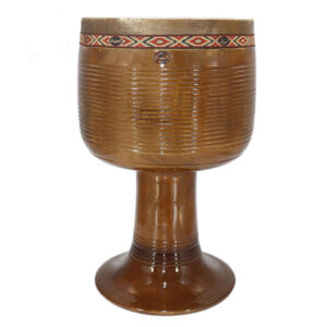 Handcrafted Shirani Tombak – Camel Skin, 26cm, One Seal