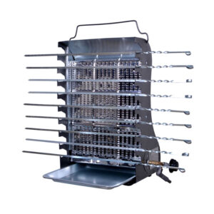 Smokeless Indoor Gas Kebab Maker Ziyafat Tabesh, 9 Skewer