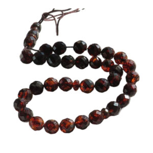Premium Bolonian Amber (Kerba) Prayer Beads – 33 Elegant Beads